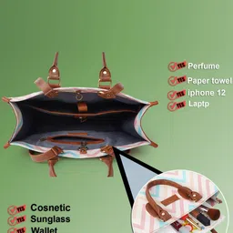 FARGO Printed Structured Handheld Bag image 5