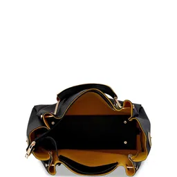 Bagsy Malone Bucket Vegan Leather Handheld Bag With Sling Bag image 4