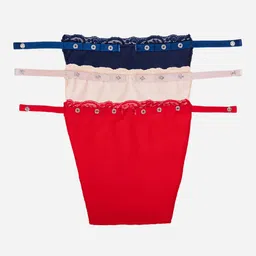 Finesse Miracle Cami Pack Of 3 Mock Camisoles Cleavage Cover image 5