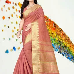 DIVASTRI Woven Design Zari Saree-picture-30
