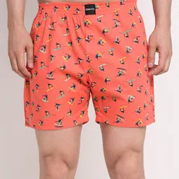 Big Fox Men Peach-Colored Printed  Boxers-picture-40