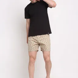 Big Fox Men Beige Printed Boxers image 2
