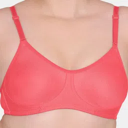 KOMLI Pack Of 4 Full Coverage Non-Padded Cotton T-shirt Bra With All Day Comfort image 5