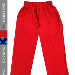 IndiWeaves Girls Pack of 2 Mid-Rise Cotton Printed Capris-picture-18