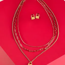 AMI Gold-Plated Layered Chain-picture-16