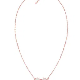 GIVA White Sterling Silver Rose Gold-Plated Chain-picture-31