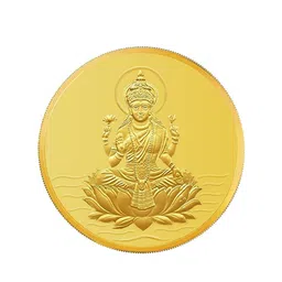 Angara 24KT Gold Goddess Lakshmi Coin- 2gm-picture-32
