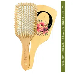 ALLURE Letter O Printed Paddle Hair Brush-image-40