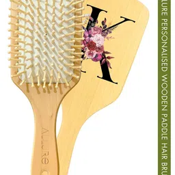 ALLURE Letter K Printed Paddle Hair Brush-picture-13