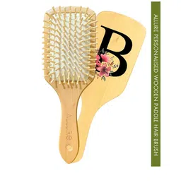 ALLURE Floral & Letter B Print Paddle Hair Brush-image-43