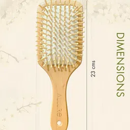ALLURE Letter P Printed Paddle Hair Brush image 2