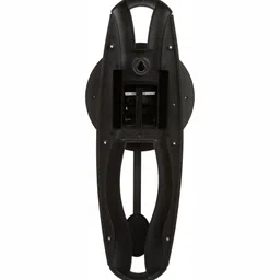 Attractionz Gold-Toned & Brown Textured Rectangle Analogue Pendulum Contemporary Clocks image 3