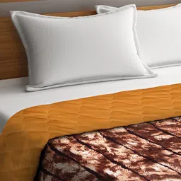 Dhrohar Brown 500 GSM Double Bed Blanket image 3