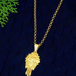 Ramdev Art Fashion Jwellery Gold-Plated Minimal Brass Chain image 4