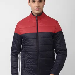Van Heusen Sport Men Colourblocked Quilted Jacket-picture-41