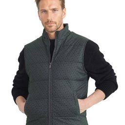 RARE RABBIT Men Mock Collar Geometric Printed Casual Gilet Jacket-picture-20
