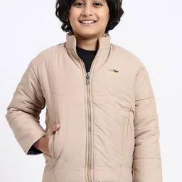 HiFlyers Boys Lightweight Longline Outdoor Quilted Jacket-image-2