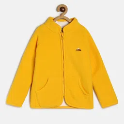 MINI KLUB Boys Yellow Lightweight Open Front Jacket-picture-28
