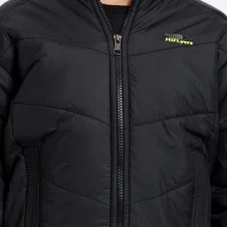 HiFlyers Boys Lightweight Longline Outdoor Quilted Jacket image 4