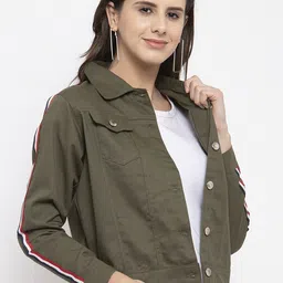 VOXATI Women Denim Jacket image 2