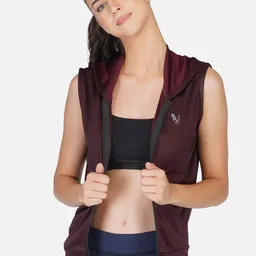 UZARUS Hooded Lightweight Bomber Jacket image 5