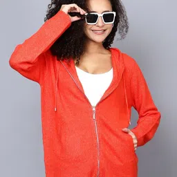 BROOWL Woollen Hooded Lightweight Wool Tailored Jacket image 3