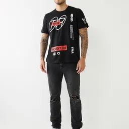 True Religion Men SN Rocco Slim Fit Mildly Distressed Jeans-picture-25