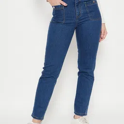 Madame Women Mid Rise Clean Look Stretchable Jeans-picture-38