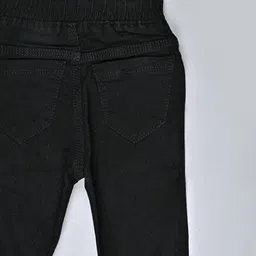 F2M Boys Boys Slim Fit Jogger High-Rise Embroidered Stretchable Jeans image 2