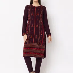 KEIKO Ethnic Motifs Printed Straight Kurta-picture-15