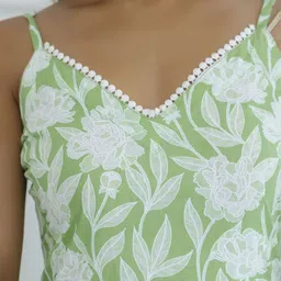 EthniFlair Women Floral Printed Kurta image 5