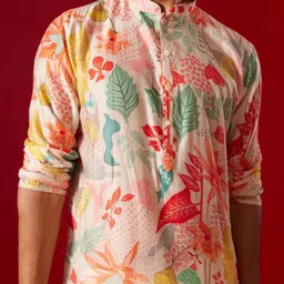 VASTRAMAY Men Printed Kurta image 2