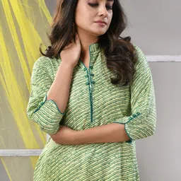 Charukriti Leheriya Printed Straight Kurta image 2
