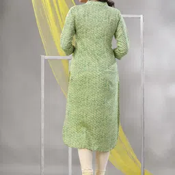 Charukriti Leheriya Printed Straight Kurta image 5