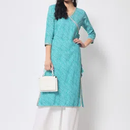 Vastralay Printed Gotta Patti Kurta-picture-45