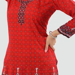 Saree Swarg Ethnic Motifs Printed Kurti image 4