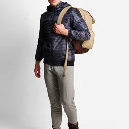 Wildcraft Camouflage Printed Anti Odour Lightweight Hooded Bomber Jacket image 5