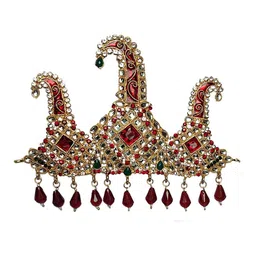 Radhe Creation Embellished kalgi Brooch-picture-26
