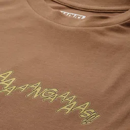 Kook N Keech Marvel Deadpool Printed Drop-Shoulder Sleeves Crop Boxy T-shirt image 2