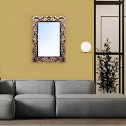 VAS collection home Ethnic Motifs Wooden Wall Mirror-picture-44