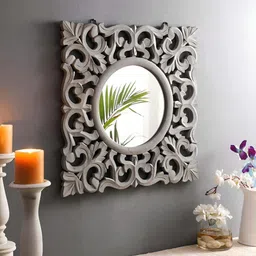 VAS collection home Ethnic Motifs Round Wall Mirror-picture-10