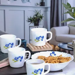 Cello 5 Pieces White White Opalware Regalia Gift 100ml-image-14