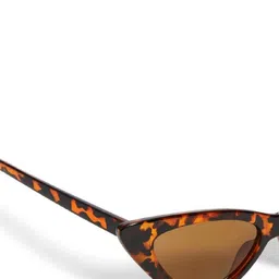 Awestuffs Women Brown Lens & Brown Cateye UV Protected Lens Sunglasses image 2