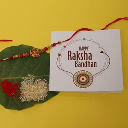 YouBella Men Rakhi and 1 Greeting Card for Brother combo-picture-26