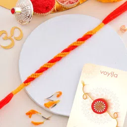 Voylla Men Embellished Beaded Thread Rakhi-picture-30