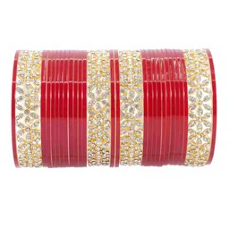 NMII Set Of 28 Crystals Studded Bangles image 3