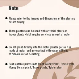 Homspurts Red & Blue 2 Pieces Resilient Metal Planters With Stand image 3