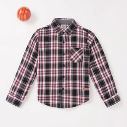Ed-a-Mamma Boys Cotton Checked Casual Shirt-picture-34