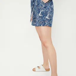 max Women Floral Printed Mid-Rise Regular Fit Shorts-picture-58