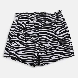 Chicco Girls Striped Cotton Shorts-image-58